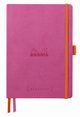 Notes Rhodia Rhodiarama Goalbook fuchsia A5 w kropki Softcover, 