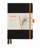 Notes Rhodia Rhodiarama Goalbook black  A5 w kropki Hardcover, 