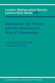 Descriptive Set Theory and the Structure of Sets of Uniqueness, Kechris A. S.