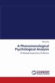 A Phenomenological Psychological Analysis, Day Merrie