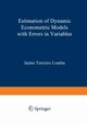 Estimation of Dynamic Econometric Models with Errors in Variables, Terceiro Lomba Jaime