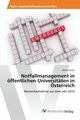 Notfallmanagement in ffentlichen Universitten in sterreich, Ecker Helmut