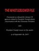 THE WHISTLEBLOWER FILE, Agencies Various