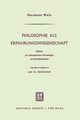 Philosophie als Erfahrungswissenschaft, Wein Hermann