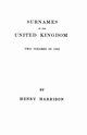 Surnames of the United Kingdom, Harrison Henry