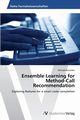 Ensemble Learning for Method-Call Recommendation, Kutschke Michael