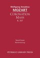 Coronation Mass, K.317, Mozart Wolfgang Amadeus