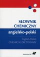 Sownik chemiczny angielsko-polski, 