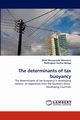 The determinants of tax buoyancy, Mavesere Ithiel Munyaradzi