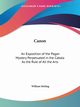 Canon, Stirling William