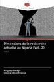 Dimensions de la recherche actuelle au Nigeria (Vol. 2), Nwagu Kingsley