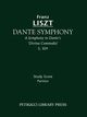 Dante Symphony, S.109, Liszt Franz