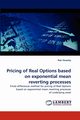Pricing of Real Options based on exponential mean reverting processes, Veverka Petr