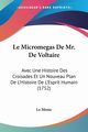 Le Micromegas De Mr. De Voltaire, Le Meme