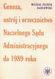 Geneza, ustrj i orzecznictwo Naczelnego Sdu Administracyjnego do 1989 roku, Sadowski Micha Patryk