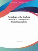 Physiology of the Soul and Instinct as Distinguished from Materialism, Paine Martyn