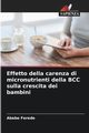 Effetto della carenza di micronutrienti della BCC sulla crescita dei bambini, Ferede Abebe