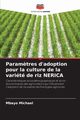 Param?tres d'adoption pour la culture de la varit de riz NERICA, Michael Mbayo