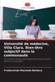 Universit de mdecine, Villa Clara. Bien-?tre subjectif dans la communaut, Machado Barbery Fredesvinda