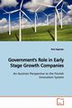 Government's Role in Early Stage Growth Companies, Kajander Petri