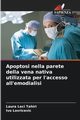 Apoptosi nella parete della vena nativa utilizzata per l'accesso all'emodialisi, Leci Tahiri Laura