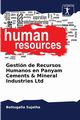 Gestin de Recursos Humanos en Panyam Cements & Mineral Industries Ltd, Sujatha Bottugalla