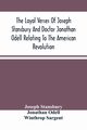 The Loyal Verses Of Joseph Stansbury And Doctor Jonathan Odell Relating To The American Revolution, Stansbury Joseph