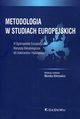 Metodologia w studiach europejskich, 