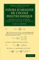 Cours D'Analyse de L'Ecole Polytechnique, Jordan Camille