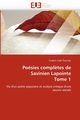 Posies compl?tes de savinien lapointe tome 1, THEURIAU-F