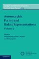 Automorphic Forms and Galois Representations, 