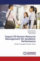 Impact Of Human Resource Management On Academic Performance, Wanyonyi Kadian