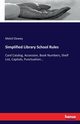 Simplified Library School Rules, Dewey Melvil
