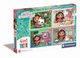 Puzzle 4 w 1 Supercolor Gabby's Dollhouse, 