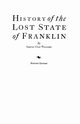 History of the Lost State of Franklin, Williams Samuel Cole