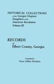 Historical Collections of the Georgia Chapters Daughters of the American Revolution. Volume III, 