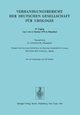 27. Tagung vom 1. bis 4. Oktober 1975 in Dsseldorf, Springer J.