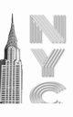 Chrysler Building NYC Writing Drawing Journal, Huhn Michael