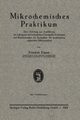 Mikrochemisches Praktikum, Emich Friedrich