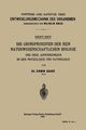 Die Grundprinzipien Der Rein Naturwissenschaftlichen Biologie Und Ihre Anwendungen in Der Physiologie Und Pathologie, Bauer Erwin