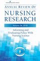 Annual Review of Nursing Research, Volume 36, 