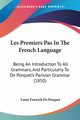 Les Premiers Pas In The French Language, De Porquet Louis Fenwick