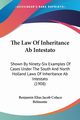 The Law Of Inheritance Ab Intestato, Belmonte Benjamin Elias Jacob Colaco