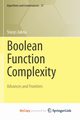 Boolean Function Complexity, Jukna Stasys