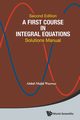 FIRST COURSE INTE SOL MNL(2ND ED), ABDUL-MAJID WAZWAZ