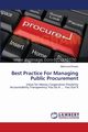 Best Practice For Managing Public Procurement, Khweis Mahmoud