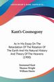 Kant's Cosmogony, Kant Immanuel
