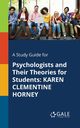 A Study Guide for Psychologists and Their Theories for Students, Gale Cengage Learning
