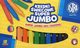 Kredki wiecowe Super Jumbo 12 kolorw, 