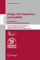 Design, User Experience, and Usability, 